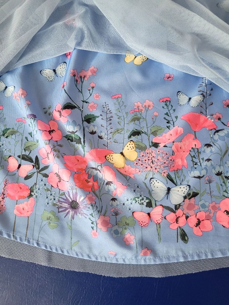 Sukienka, tunika, H&M, r. 134, 8-9 lat