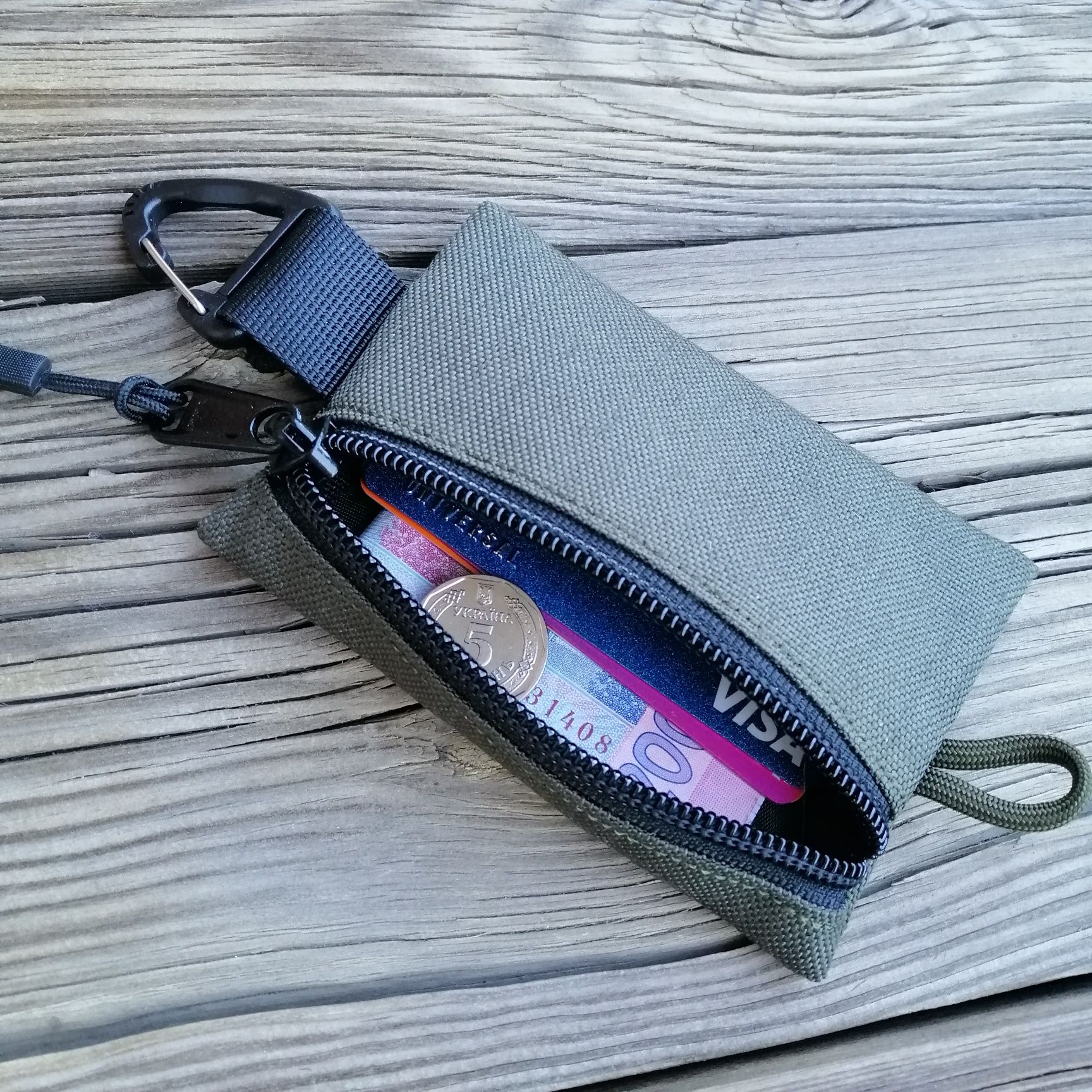 Edc-органайзер с карабином пауч мини-кошелёк pouch поуч five dots gear