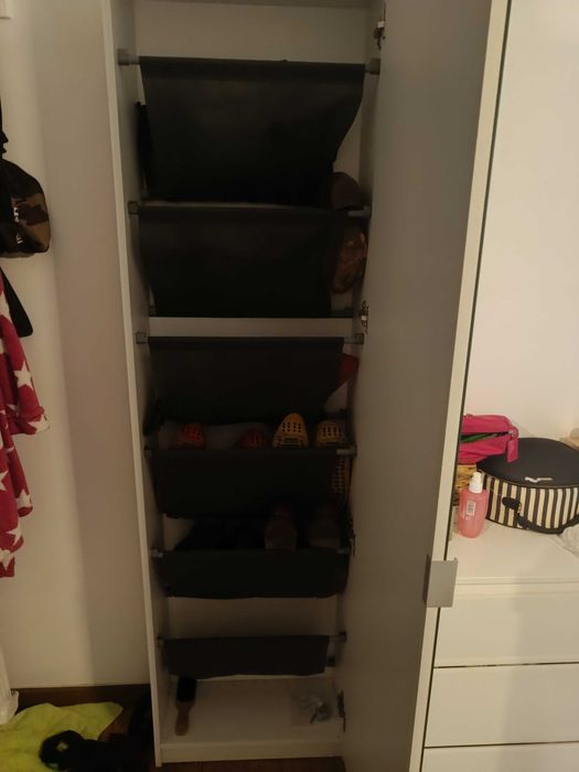 Sapateira com espelho 180x50 cm