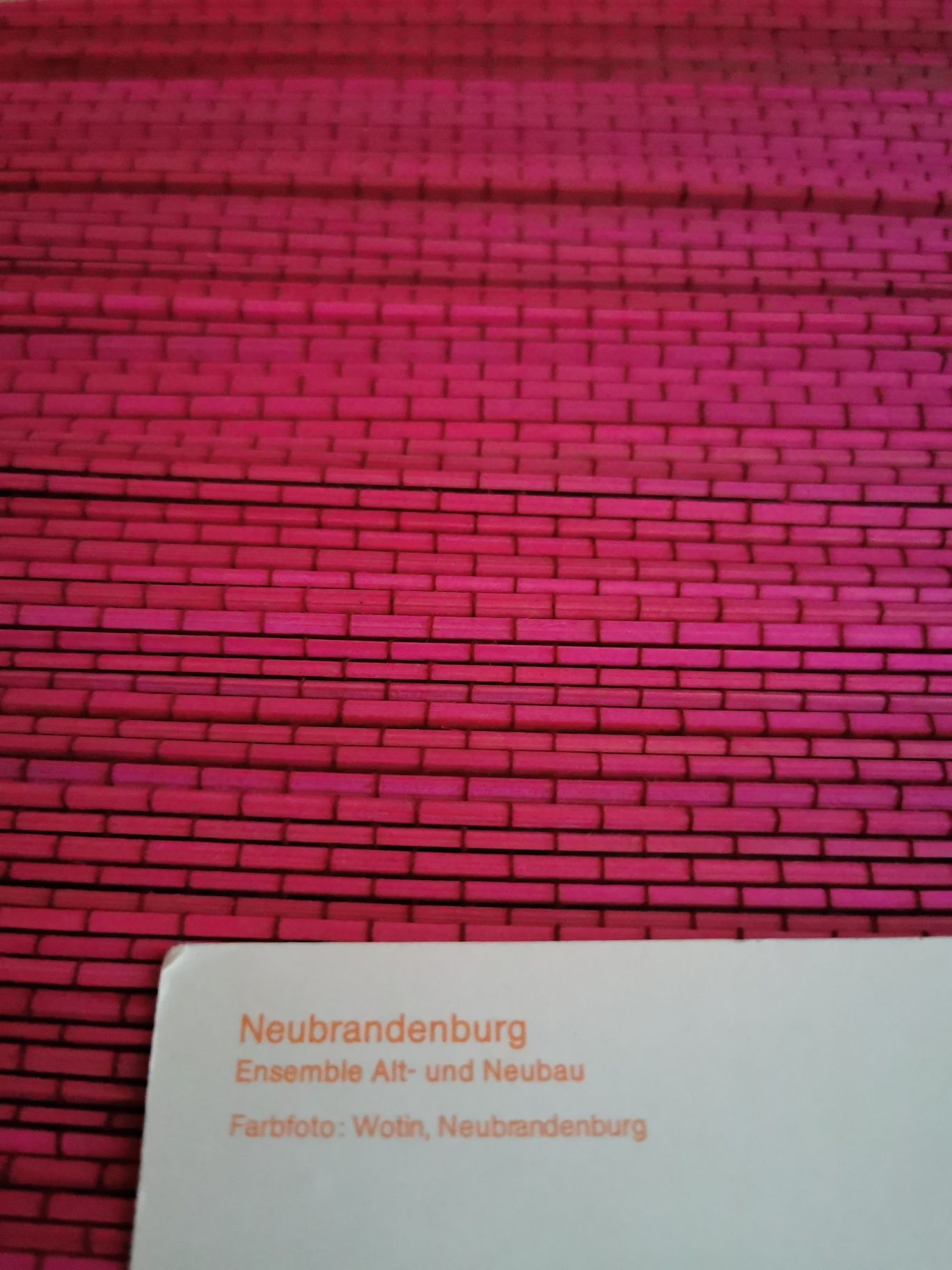 Pocztówka Neubrandenburg lata 80