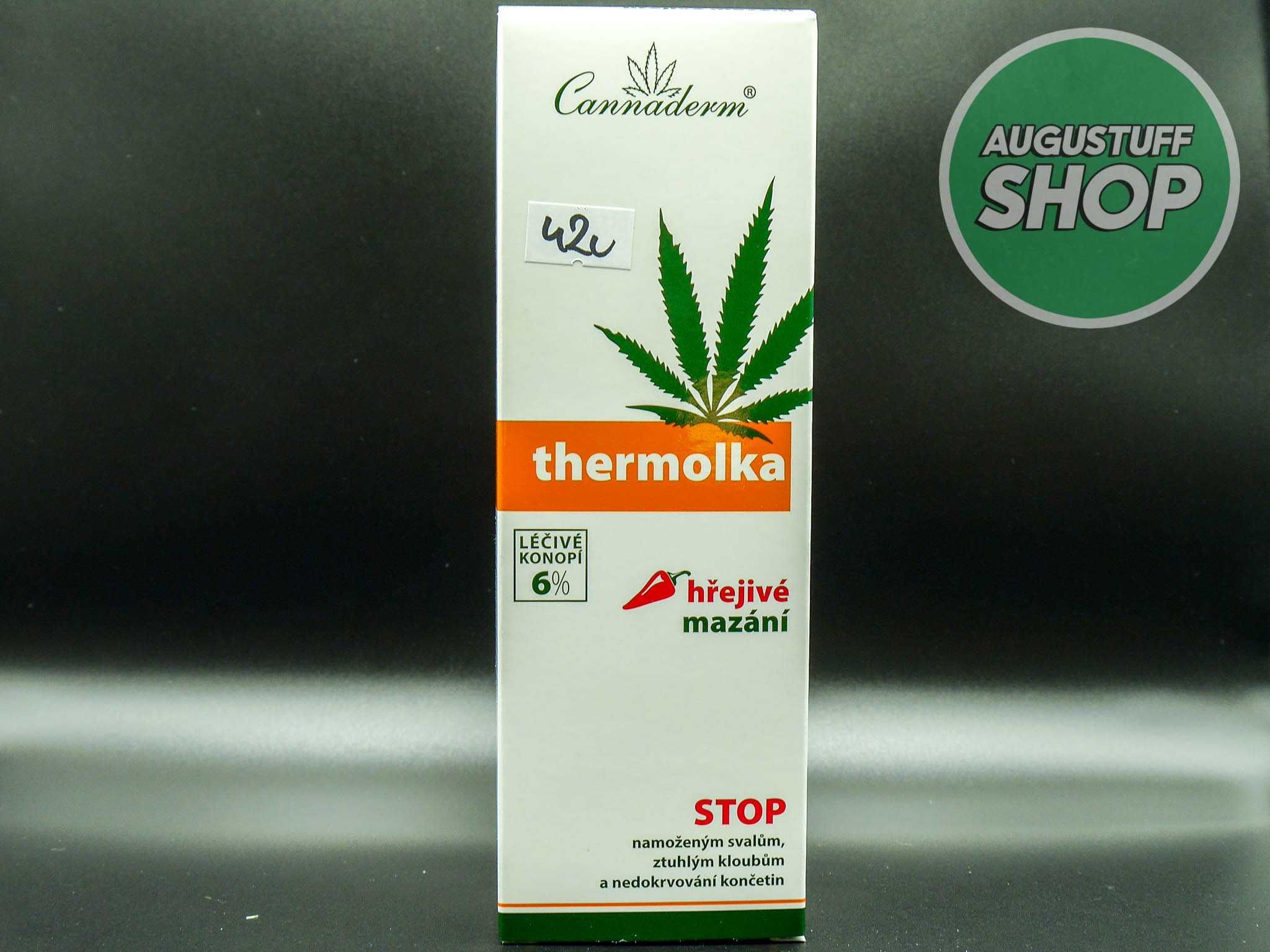 Cannaderm Thermolka Żel Konopny Rozgrzewający | AuguStuffShop.pl