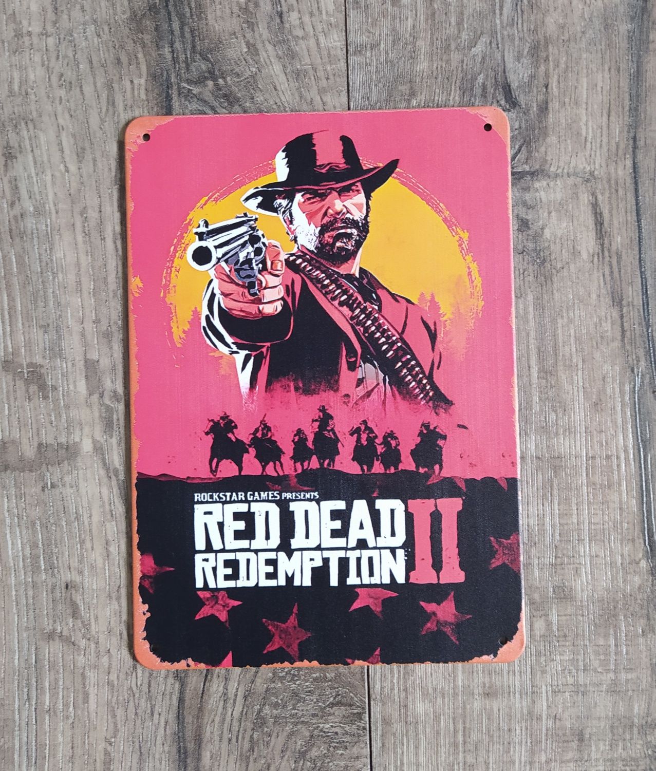 Tablica rejestracyjna Red Dead Redemption II Nowa gra