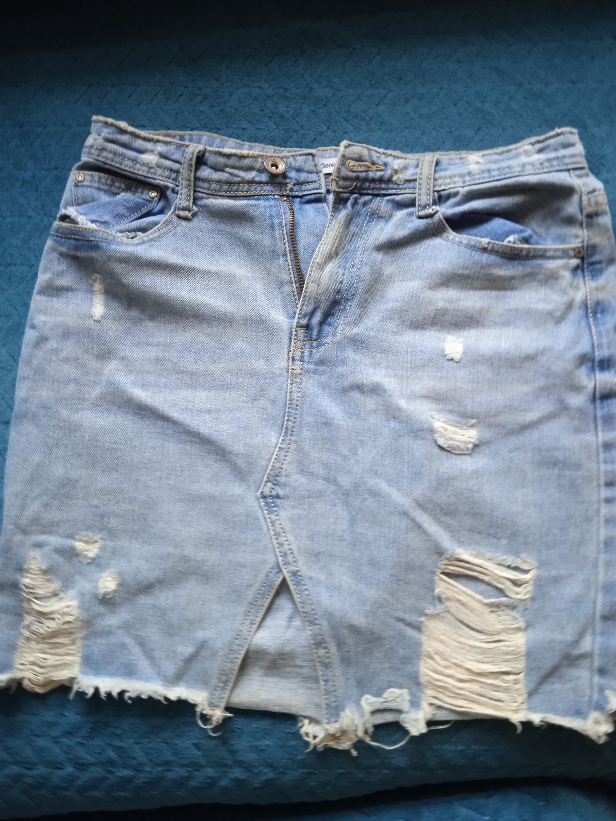 Spódnica dżinsowa jeans 38 M