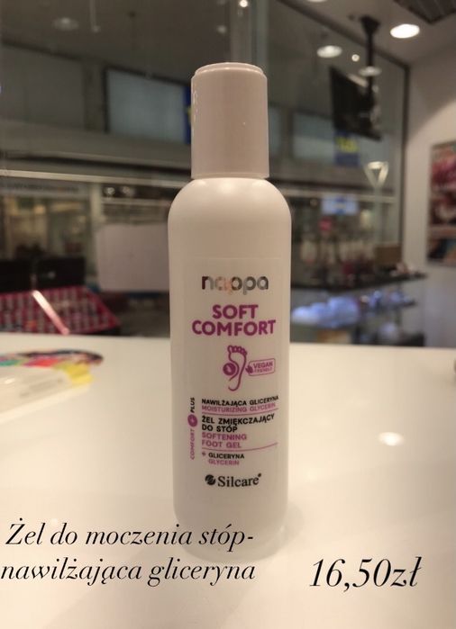 Żele/ kremy z mocznikiem do stóp Nappa, nowe