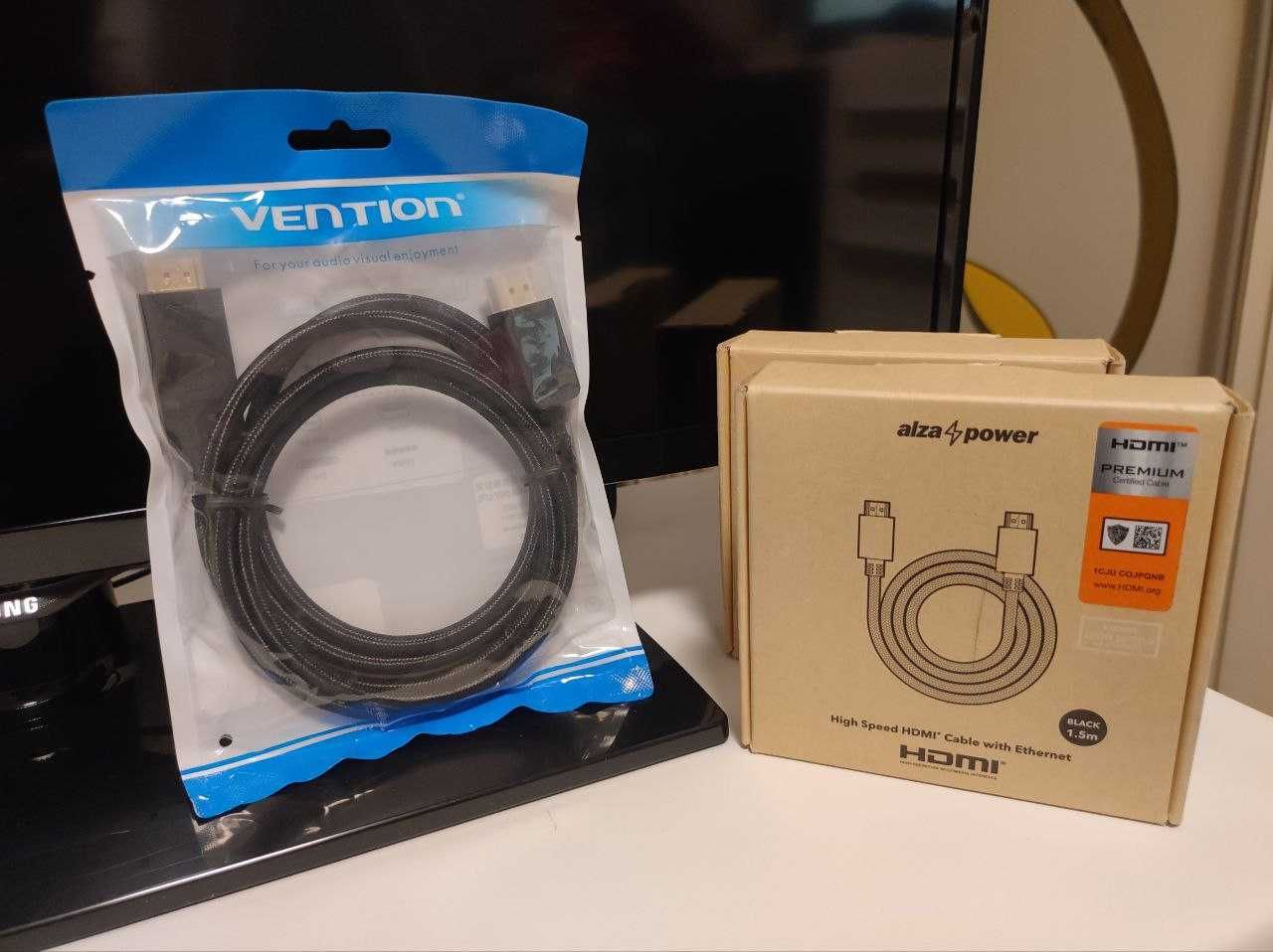 Кабель HDMI to HDMI та DP to HDMI