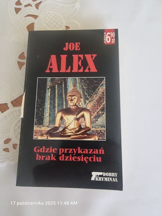 Zestaw trzech kryminałów Joe Alex