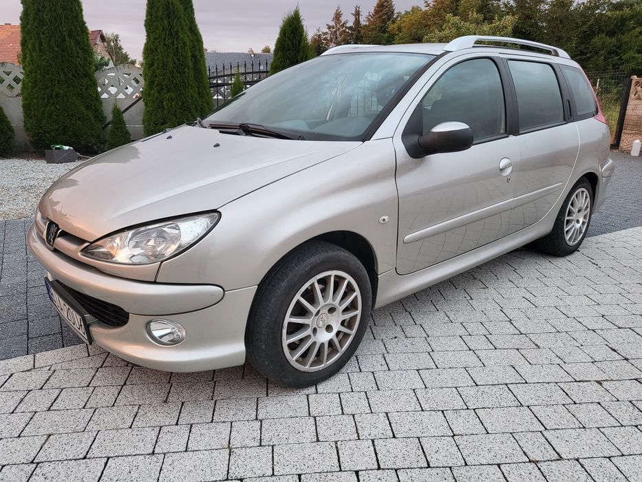 Peugeot 206 Automat 1.6 Benzyna Zarejestrowany Zadbany