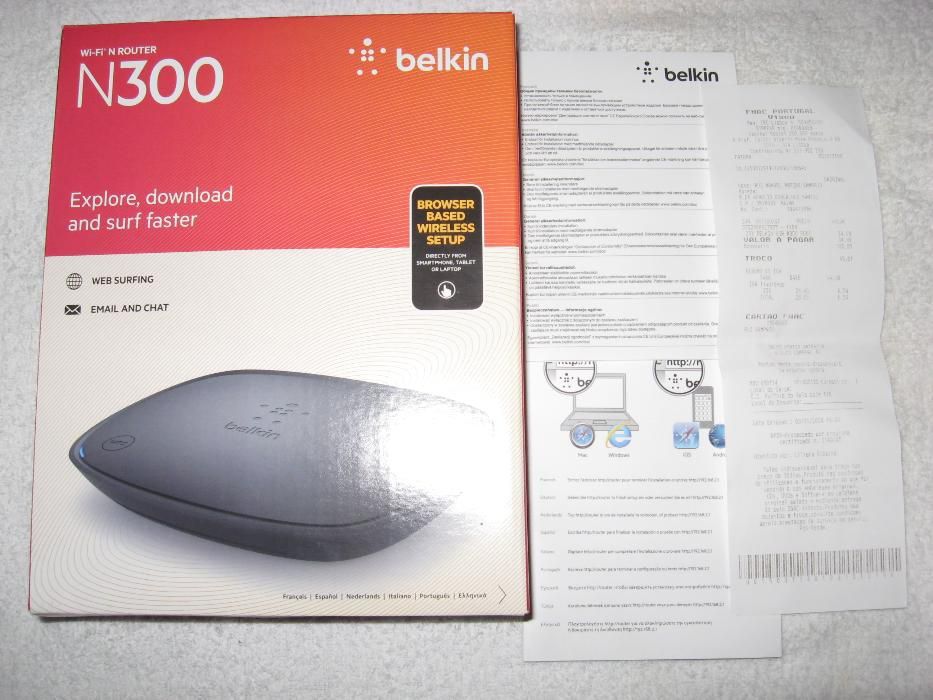 Router WiFi “Novo” - Belkin N300