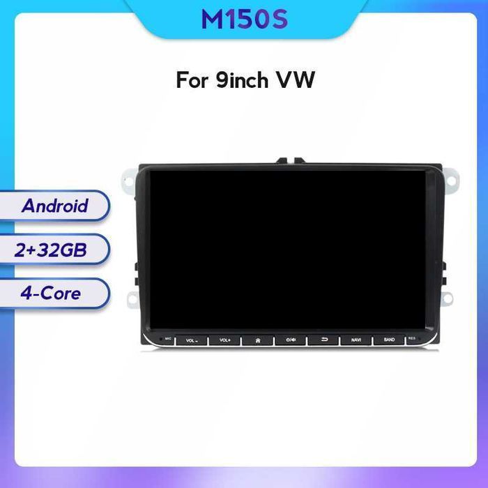 Штатна магнітола Volkswagen VW SKODA SEAT android GPS Фольксваген