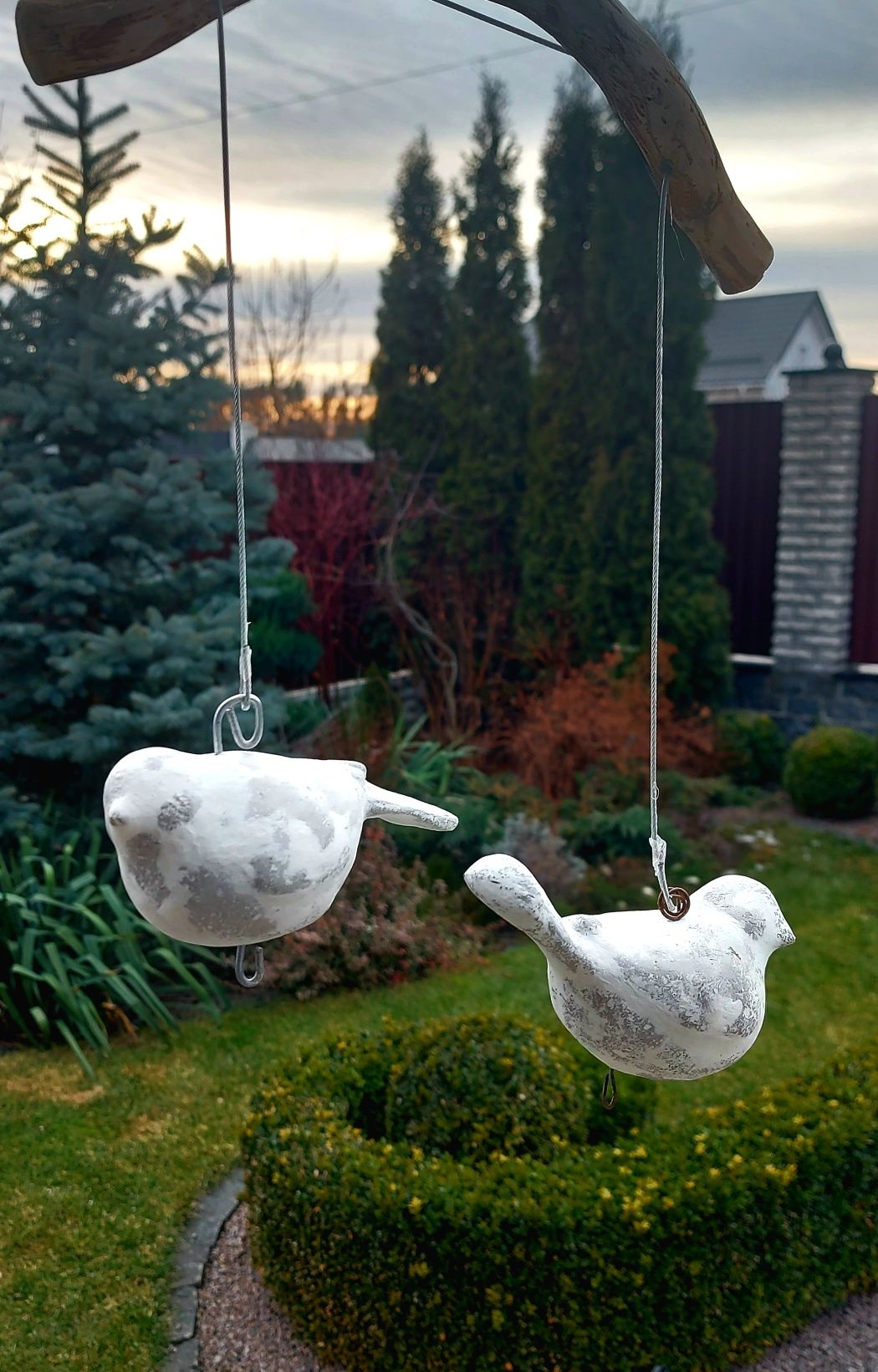 Птахи ,садовий декор.