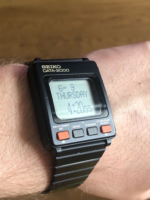 Smart Watch Seiko Data-2000 z 1984 !!!