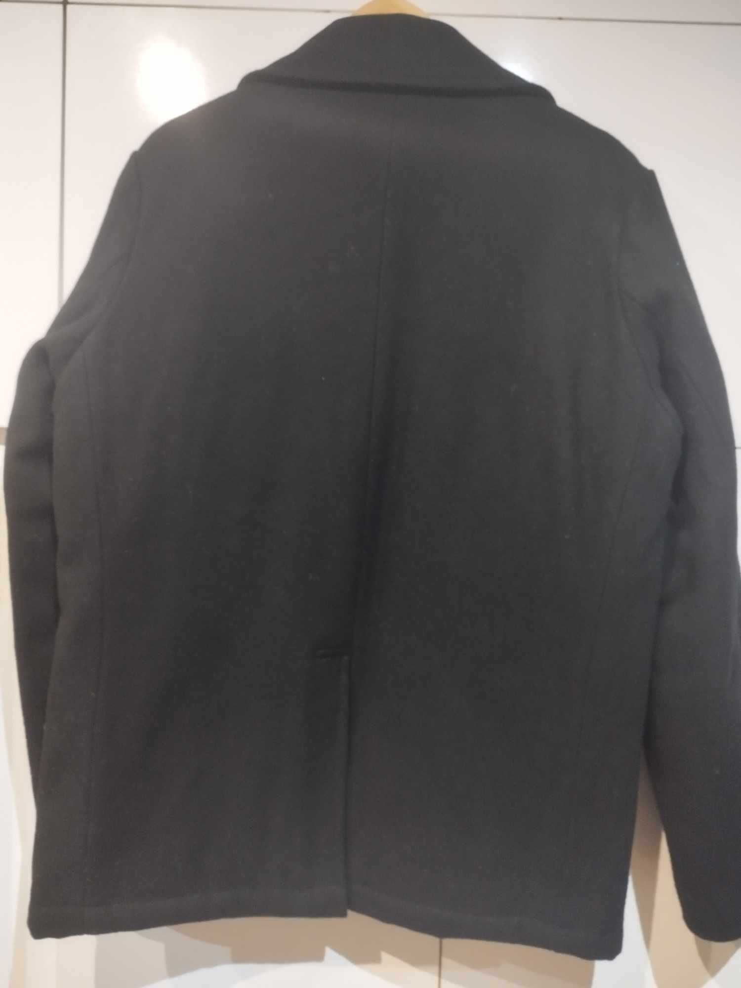 Płaszcz bosmanka BRANDIT Pea Coat - Black roz. M.
