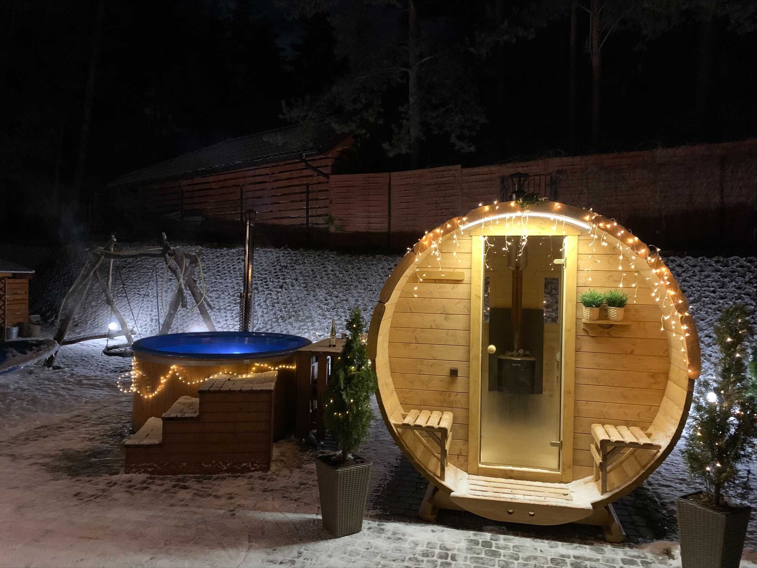 Willa Plażowa Mazury koło Giżycka dom całoroczny z Jacuzzi i Sauną