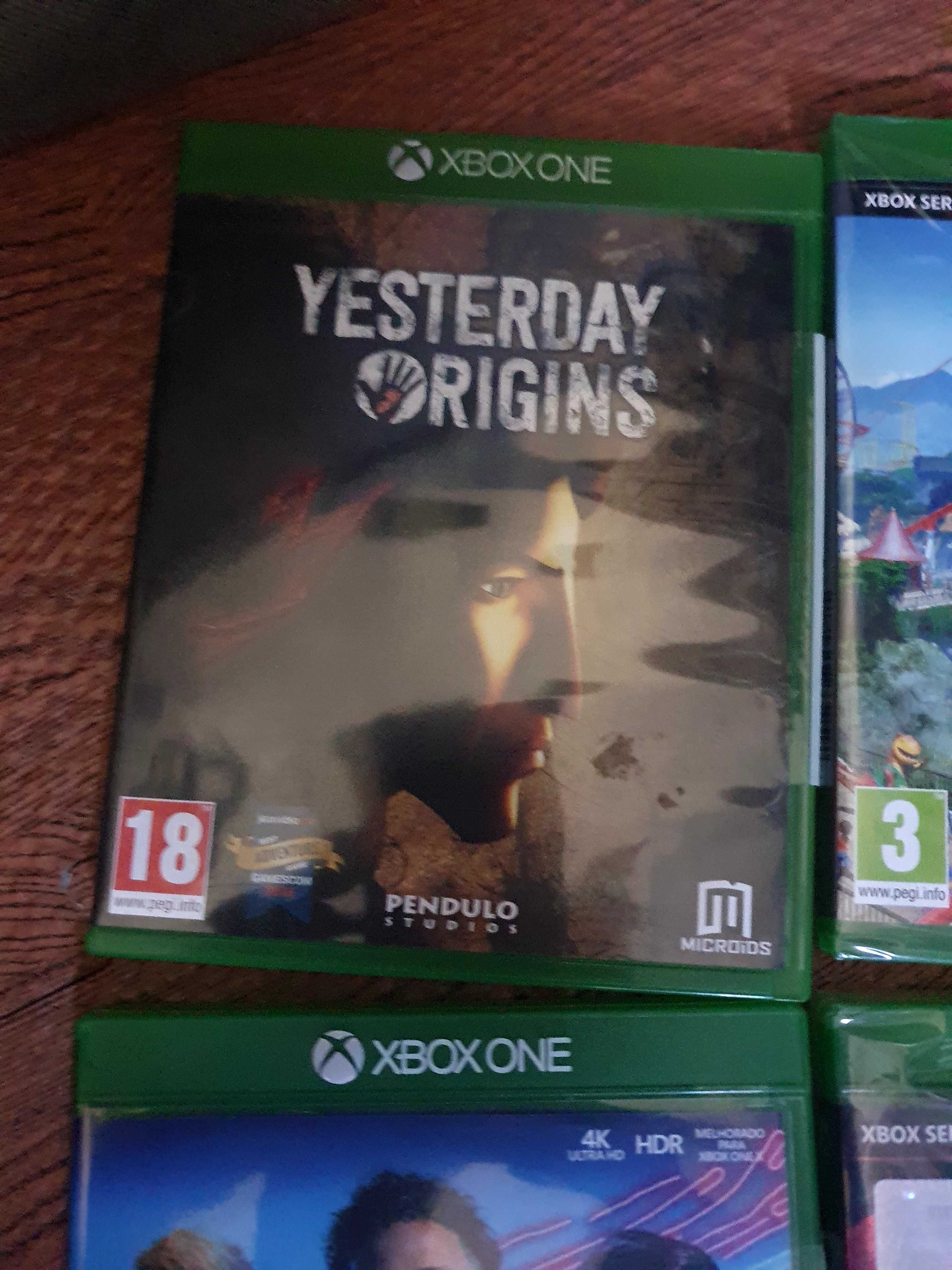 Jogos xbox jovos e selados  valor para a totalidade