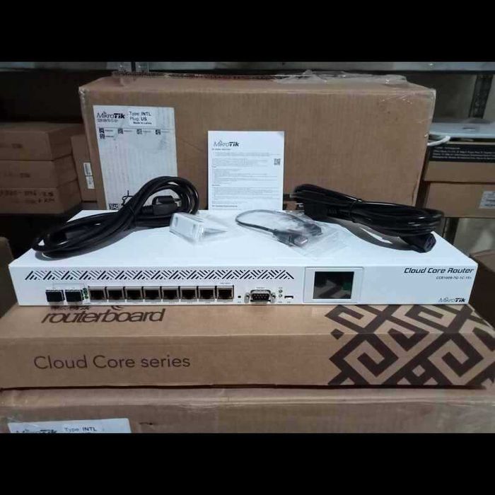 маршрутизатор Mikrotik CCR1009-7G-1C-1S+