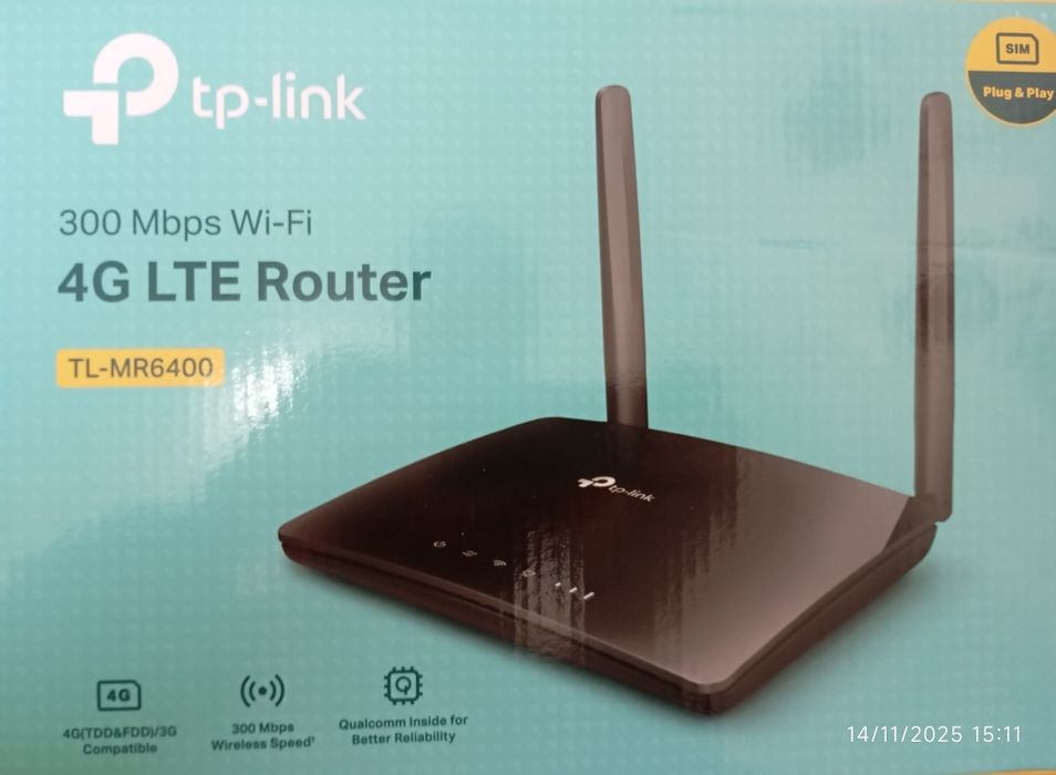 Router TP-Link 4G 300 Mbps
