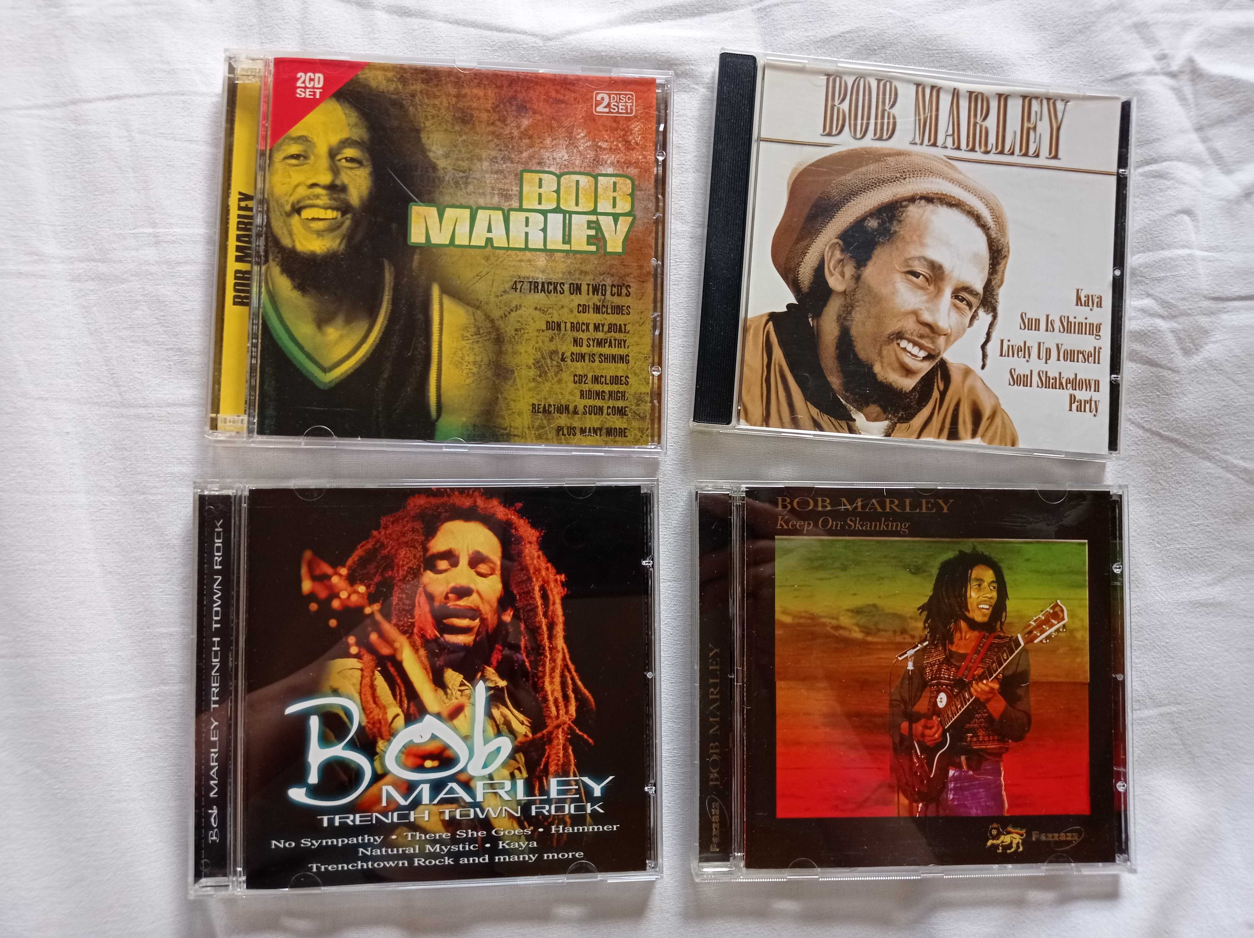 Kolekcja 4 albumy Bob Marley płyty CD Keep On Skanking