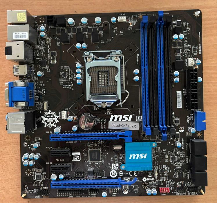 Płyta główna MSI B43M-G43/SZR DDR3 100% sprawna