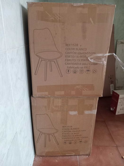 Cadeiras  de sala novo
