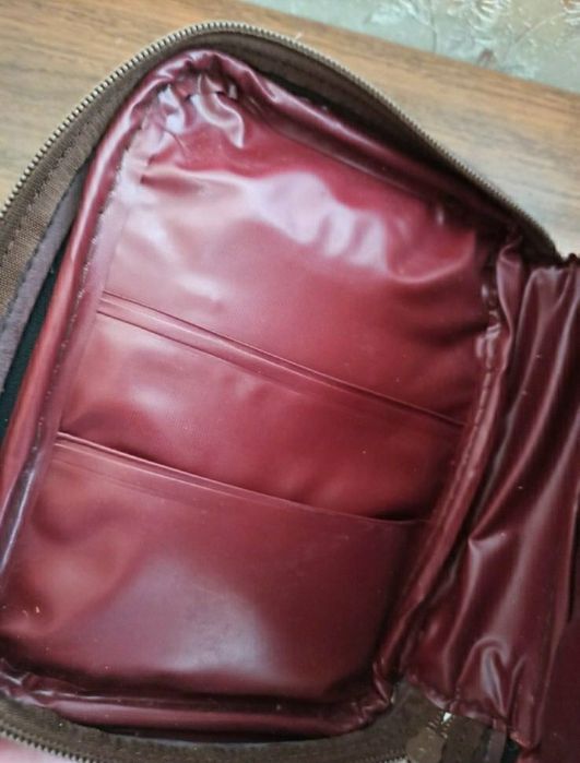 Сумка барсетка чоловіча, Україна, м. Чигирин, вінтаж 1986рік