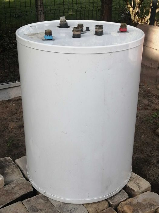 zasobnik, zbiornik Vaillant VIH R120, 120 lit. sprawny Warszawa Wawer