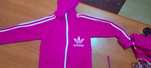 Dres różowy adidas 114 cm
