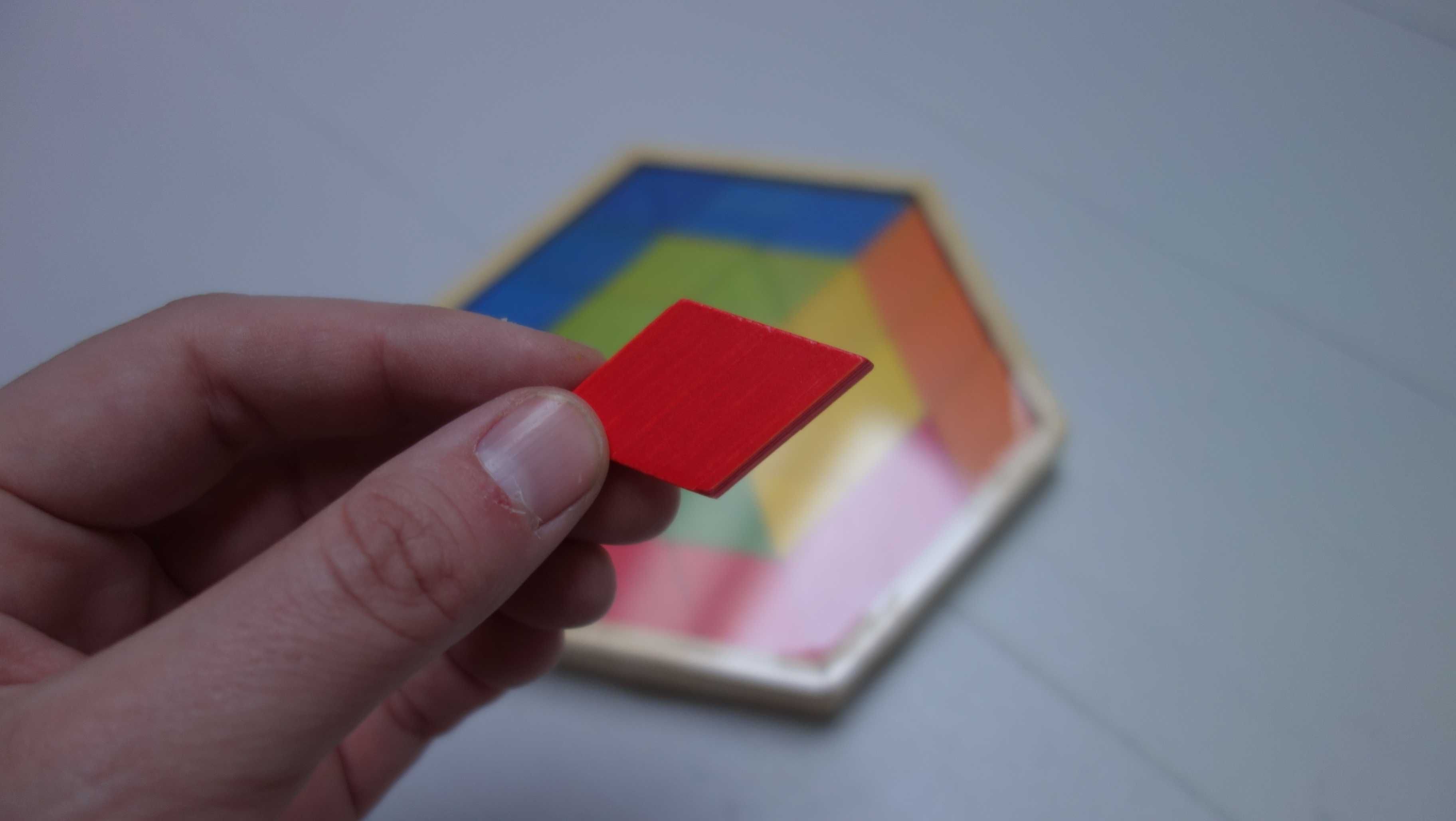 Bambusowa układanka Prism Puzzle Hape