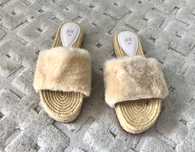 Chinelos/Flats Fluffy