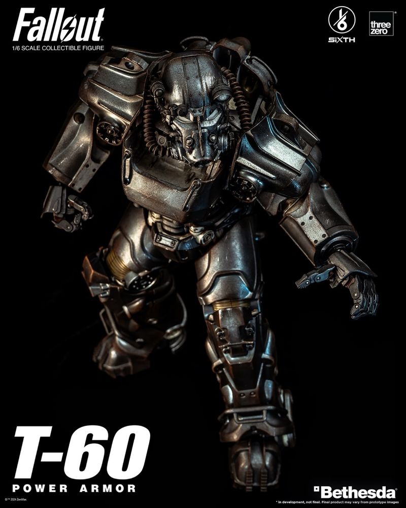 Фігурка 1/6 THREEZERO Fallout T-60 Power Armor тип hot toys