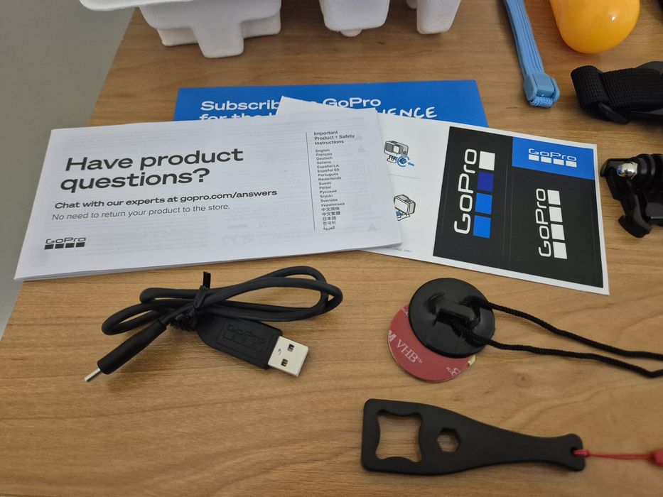 GoPro Hero 13 + duży zestaw akcesoriów – stan bdb