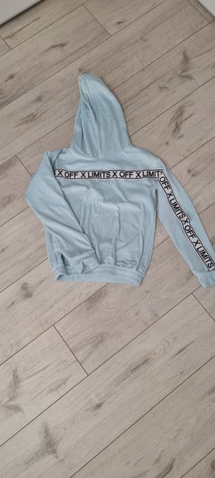 Dres welurowy błękitny