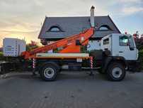 Podnośnik koszowy BUMAR Koszalin PMT-0180 zabudowa STAR/MAN 4x4