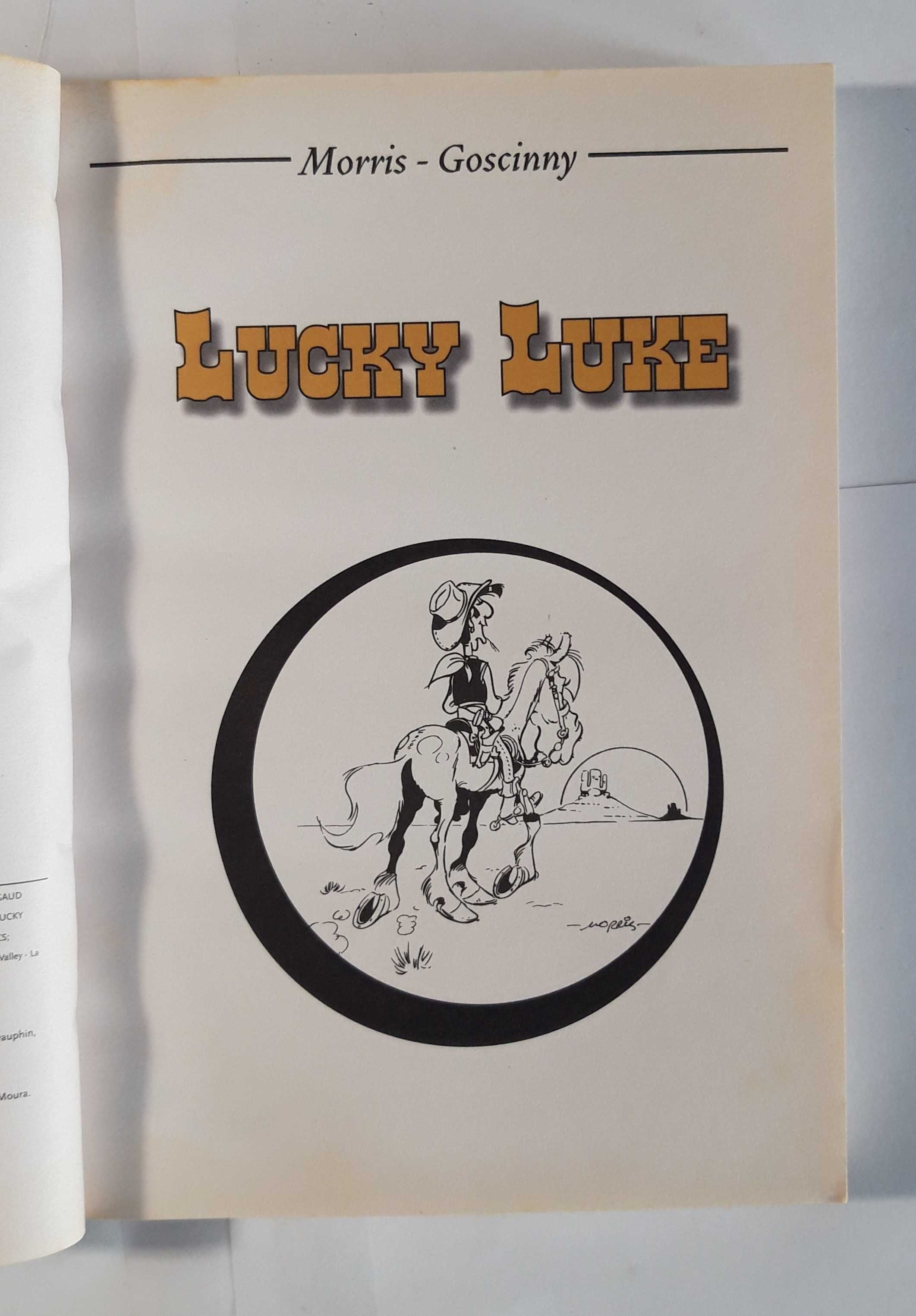 Livro- Ref CxC  - Morris e Goscinny - Lucky Luke