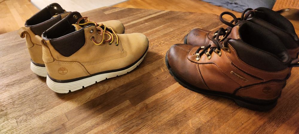 Zestaw 2x Timberland r.33 dł wkładki 20,5cm,W zestawie taniej niż osob