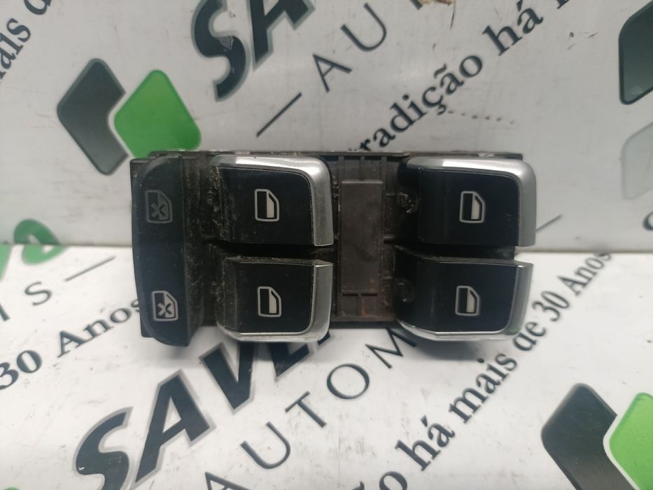 Comando / botão / interruptor vidros frente esquerdo AUDI A4 (8K2, B8)