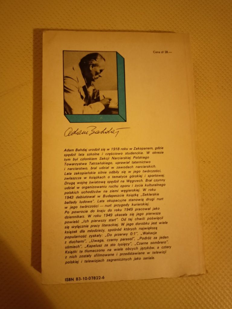 Adam Bahdaj Piraci z wysp śpiewających stara książka PRL NK 1980