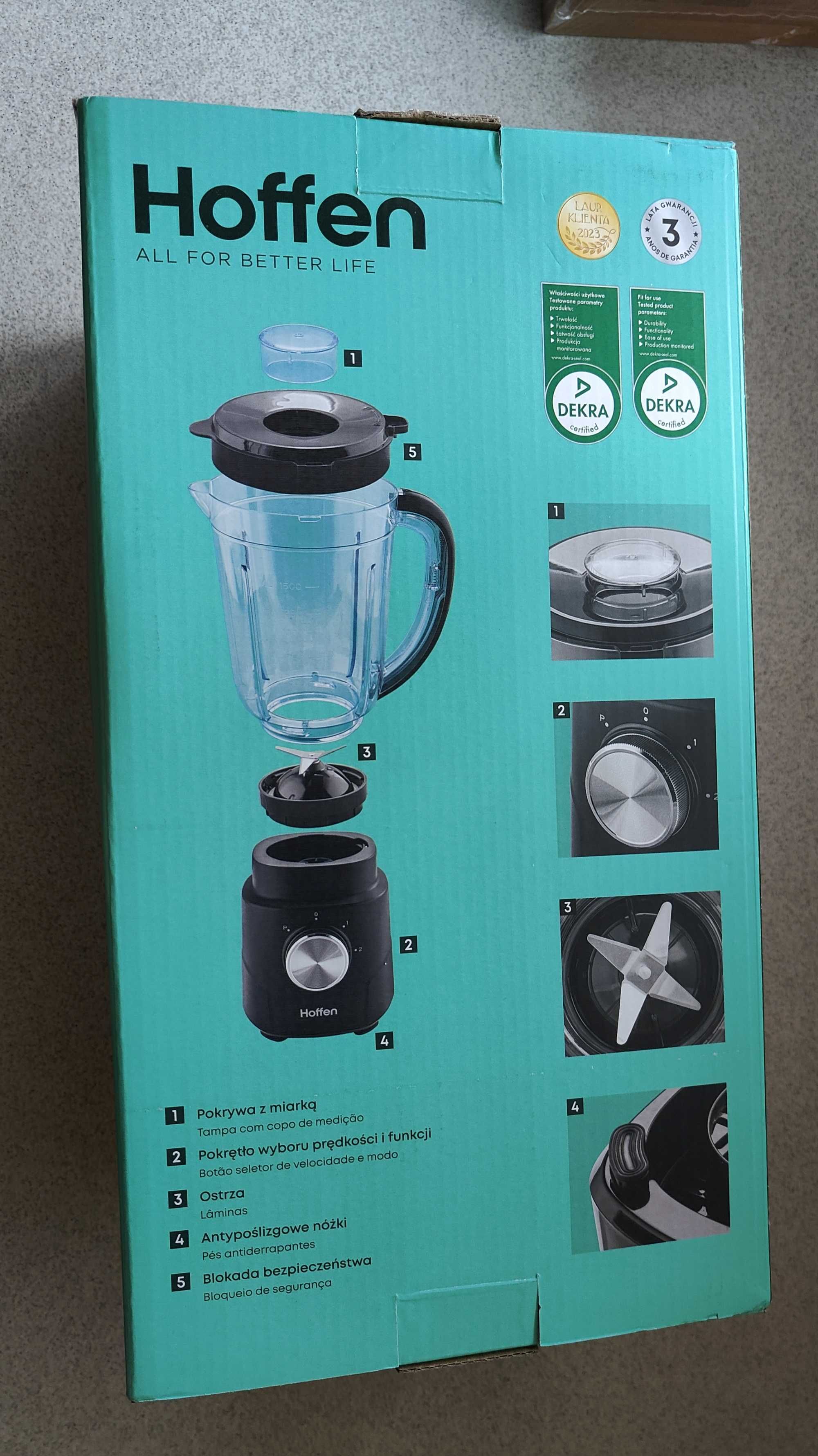 Blender kielichowy - 600 W