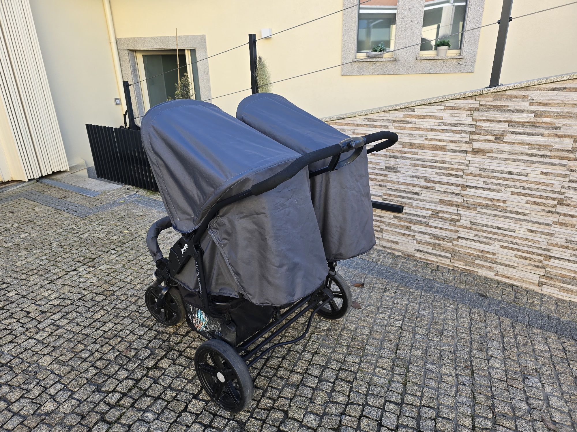 Carrinho Duplo de Passeio (30kg)