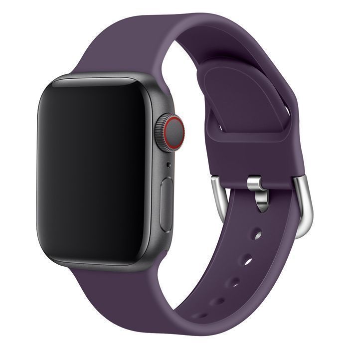 Bransoletka Silicone Strap do Apple Watch 8/7/6/5/4/3/2/SE czarna