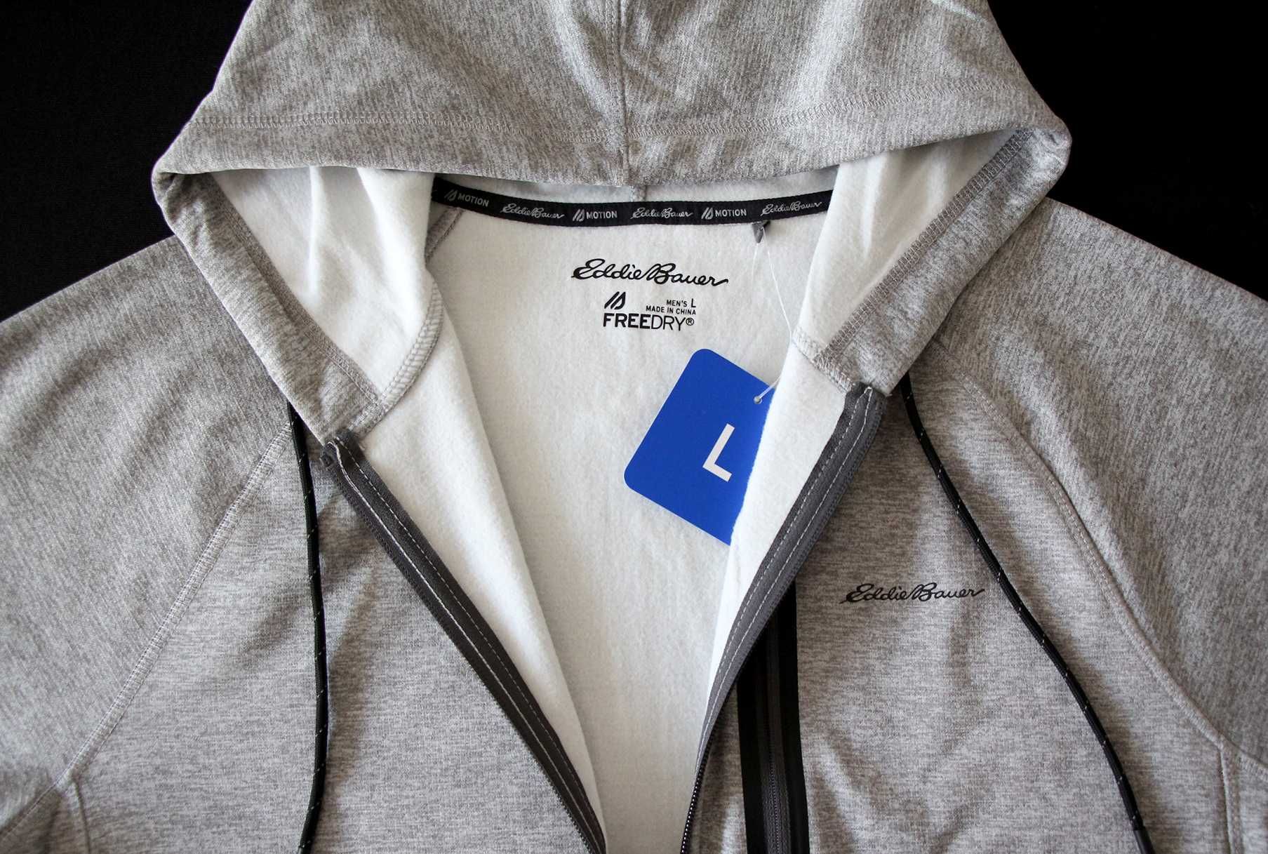 Флісова чоловіча олімпійка Eddie Bauer Men's FreeDry, кофта термо