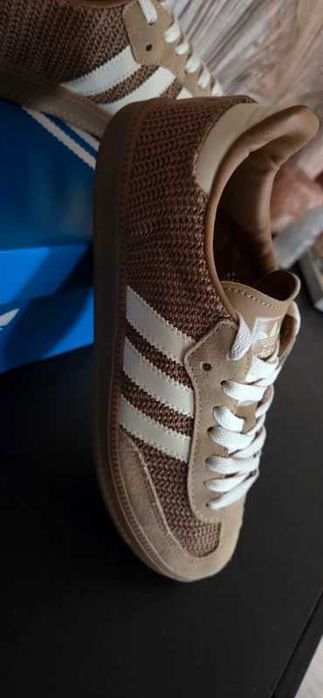 Buty damskie Trampk adidas Samba OG brązowy R.44