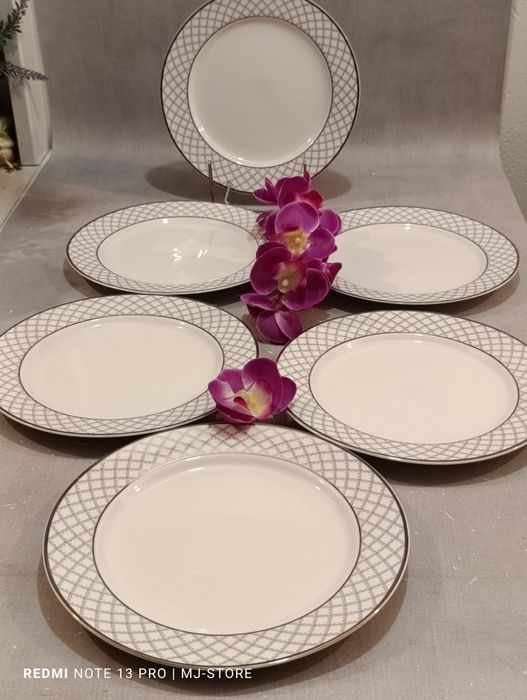 Komplet talerzy śniadaniowych