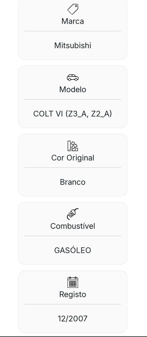 Mitsubishi Colt 12/2007
