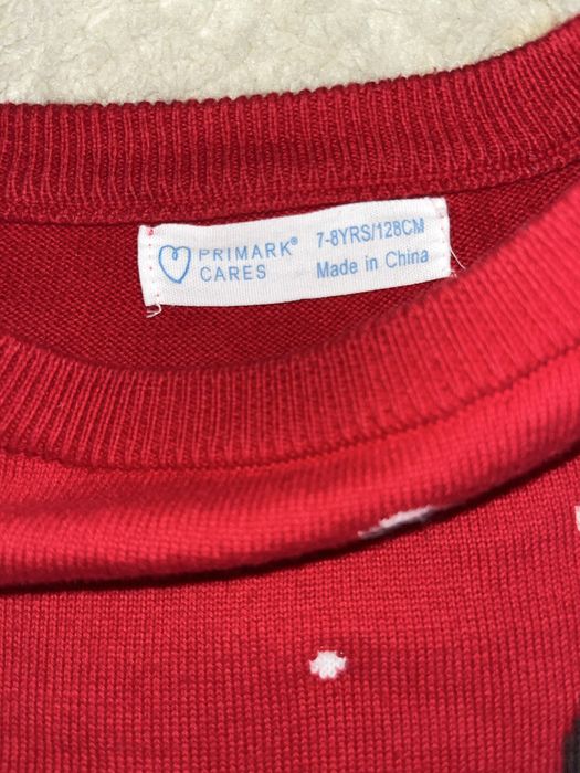 Светр новорічний 122-128