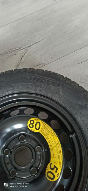 NOWE Felga stalowa 15 cali ET 47, 5 x 112+ opona Pirelli P7, 195x65x15