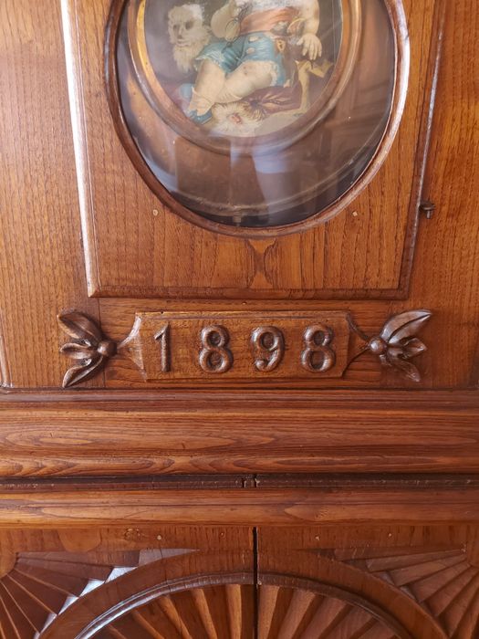 PARA DESPACHAR, CASA Á VENDA - Relógio de Pé Alto de Pêndulo antigo