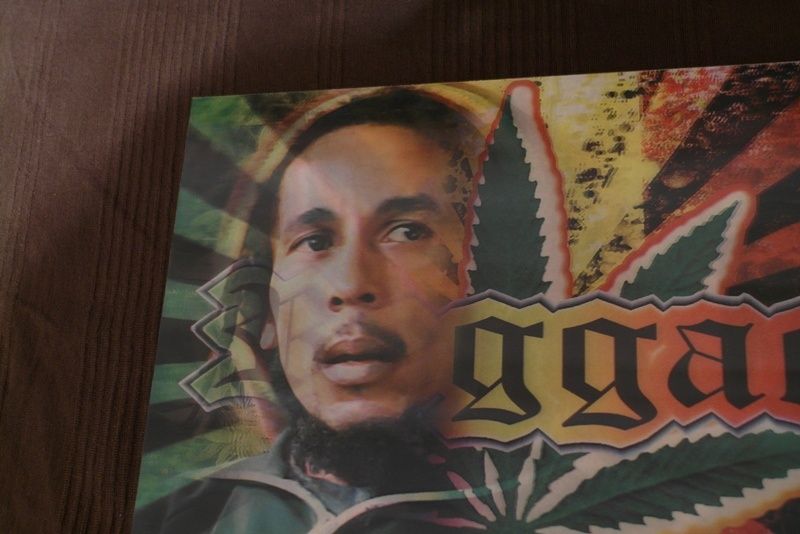 Bob Marley. Reggae obraz przestrzenny 3D