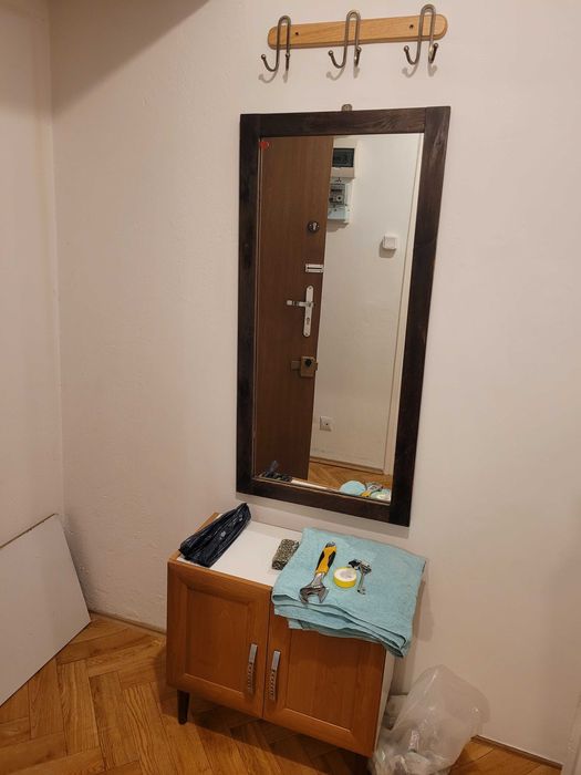 Szafka na buty + lustro i wieszak