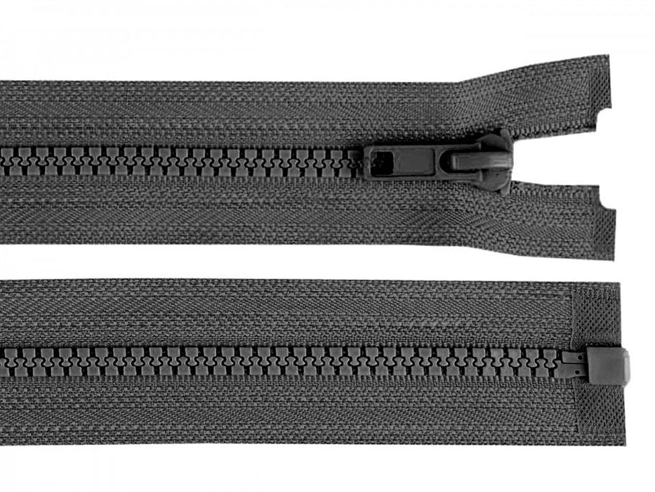 Zamek kostka rozdzielczy 35 cm ( 578 Szary ). Import