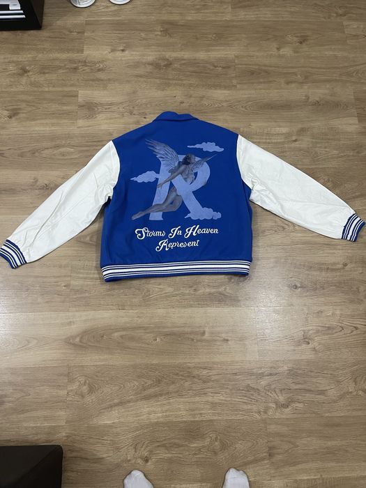 Casaco Represent colegial de cor azul